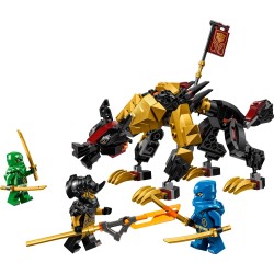 LEGO 71790 NINJAGO Perro Cazador del Dragón del Imperio, Juguete Ninja