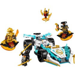 LEGO 71791 NINJAGO Coche de Carreras del Dragón de Zane Power Spinjitzu