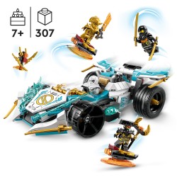 LEGO 71791 NINJAGO Coche de Carreras del Dragón de Zane Power Spinjitzu