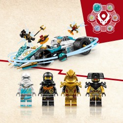 LEGO NINJAGO 71791 La Voiture de Course Spinjitzu   le Pouvoir du Dragon de Zane