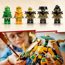 LEGO 71794 NINJAGO Mechs del Equipo Ninja de Lloyd y Arin con Minifiguras