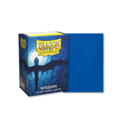 DRAGON SHIELD - 100 STANDARD SIZE MATTE DUAL SLEEVES - WISDOM