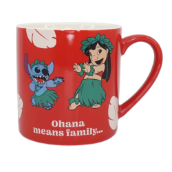 HALF MOON BAY - DISNEY - LILO & STITCH - CLASSIC MUG (BOXED) 3210ML - OHANA