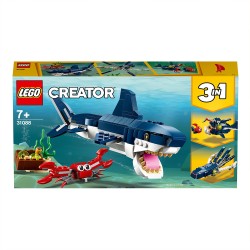 LEGO Creator 3in1 Deep Sea Creatures Shark Set 31088