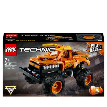LEGO Technic 42135 Monster Jam El Toro Loco, Camión Monstruo de Juguete