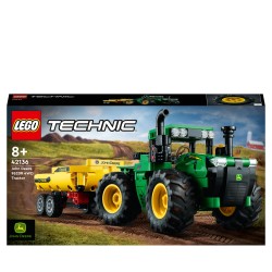 LEGO Technic 42136 John Deere 9620R 4WD Tractor, Juguetes de Granja
