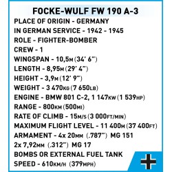 COBI - 5741 - Focke Wulf FW 190 A-3