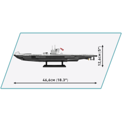 COBI - 4847 - U-BOOT U-96 (TYP VIIC)