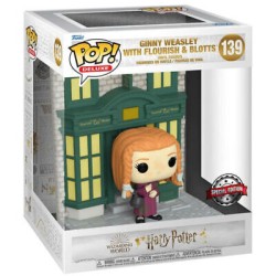 POP Deluxe: Harry Potter Diagon Alley - Ginny Weasley with Flourish & Blotts
