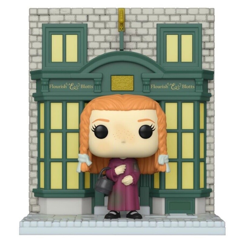 POP Deluxe: Harry Potter Diagon Alley - Ginny Weasley with Flourish & Blotts