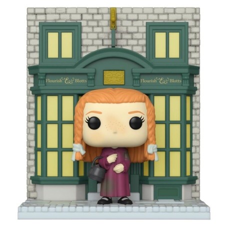 POP Deluxe: Harry Potter Diagon Alley - Ginny Weasley with Flourish & Blotts