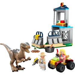 LEGO Jurassic World 76957 Jurassic Park Velociraptor ontsnapping Dinosaurus Speelgoed