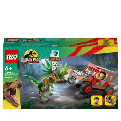 LEGO Jurassic World 76958 Jurassic Park Dilophosaurus hinderlaag​ Dinosaurus Speelgoed
