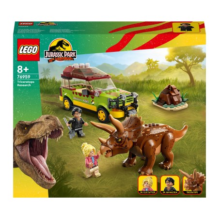 LEGO Jurassic World Jurassic Park 76959 La Recherche du Tricératops