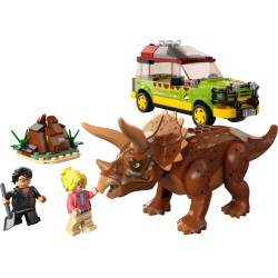 LEGO Jurassic World 76959 Jurassic Park Investigación del Triceratops, Juego de Dinosaurio