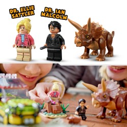 LEGO Jurassic World Jurassic Park Triceratops Research Set 76959