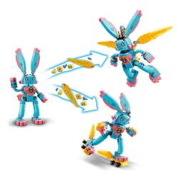 LEGO 71453 DREAMZzz Izzie y el Conejo Bunchu, con Minifiguras de Juguete
