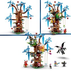 LEGO 71461 DREAMZzz Casa del Árbol Fantástica, Juguete de Construcción