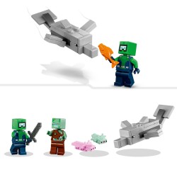 LEGO Minecraft 21247 La Maison Axolotl