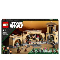 LEGO Star Wars 75326 Sala del Trono de Boba Fett, Juego de Construcción
