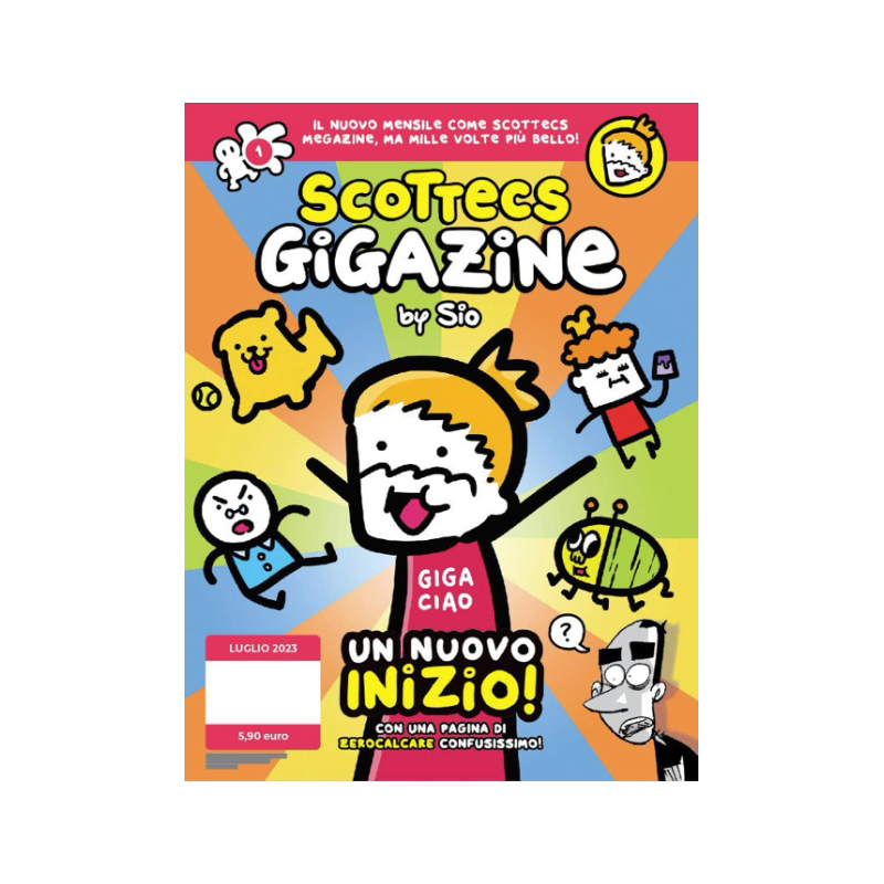 GIGACIAO - SCOTTECS GIGAZINE 1 - REGULAR GIGACIAO - SCOTTECS GIGAZINE 1 - REGULAR