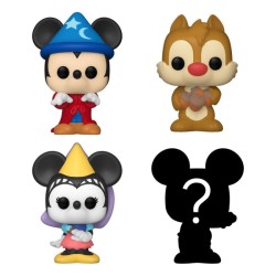 Bitty Pop! - Classic Disney - Sorcerer Mickey 4 Pack