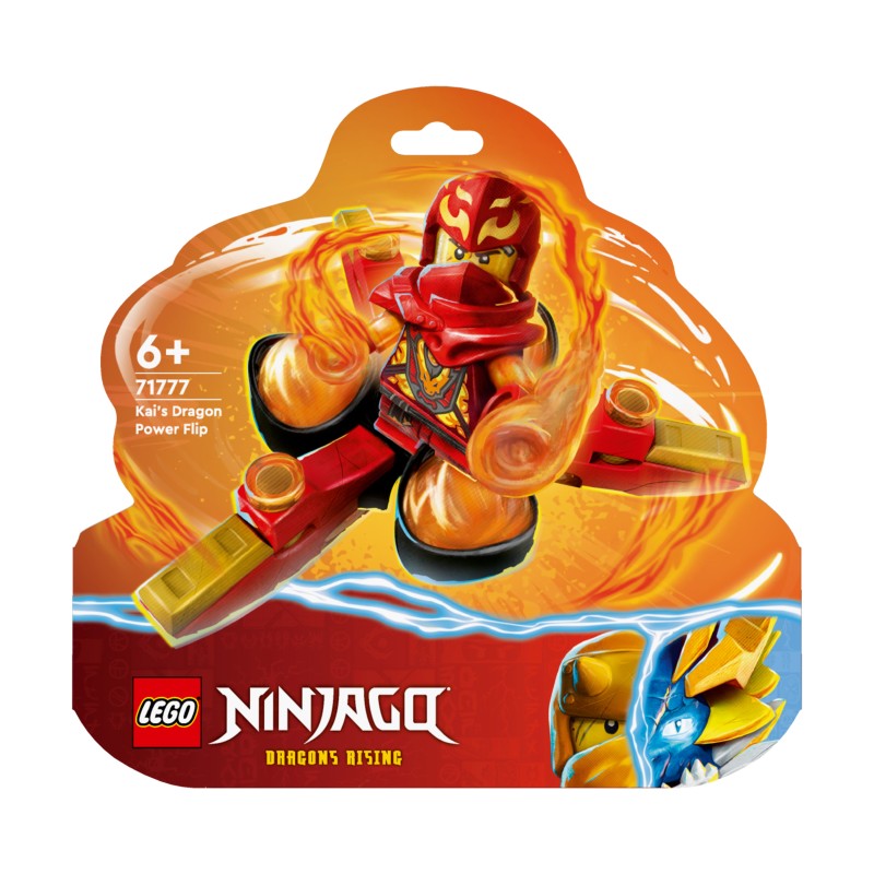 LEGO 71777 NINJAGO Kai’s drakenkracht Spinjitzu Flip Speelgoed