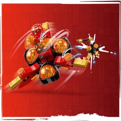 LEGO 71777 NINJAGO Kai’s drakenkracht Spinjitzu Flip Speelgoed