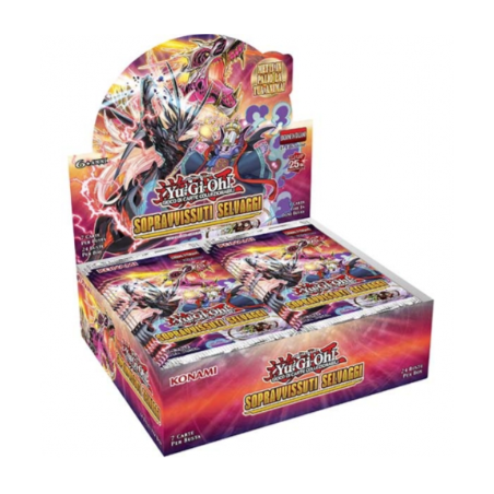 KONAMI - BOX YU-GI-OH! - SOPRAVVISSUTI SELVAGGI (24 BUSTE) - ITA