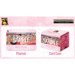 BANDAI GAMES - ONE PIECE CARD GAME - 25TH ANNIVERSARY - PLAYMAT & CARD CASE SET - ENG