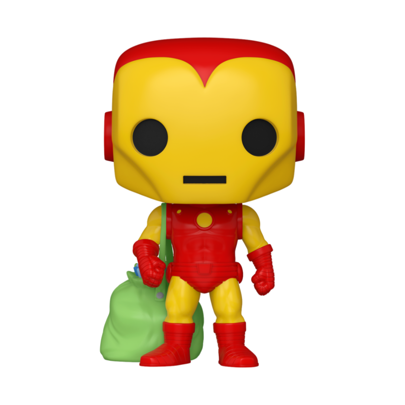 POP Marvel: Holiday- Iron Man w/Bag