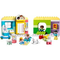 LEGO 10992 DUPLO Vida en la Guardería, Juego Educativo para Niños