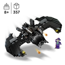 LEGO 76265 DC Batwing  Batman vs. The Joker, Avión de Juguete y Minifiguras