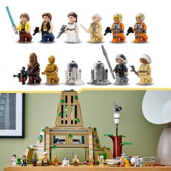 LEGO 75365 Star Wars Base Rebelde de Yavin 4 de Una Nueva Esperanza