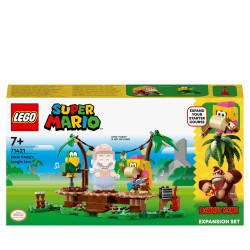 LEGO 71421 Super Mario Set de Expansión  Jaleo en la Jungla con Dixie Kong