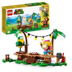 LEGO 71421 Super Mario Set de Expansión  Jaleo en la Jungla con Dixie Kong