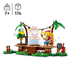 LEGO 71421 Super Mario Uitbreidingsset  Dixie Kongs Jungleshow Speelgoed