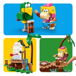 LEGO 71421 Super Mario Uitbreidingsset  Dixie Kongs Jungleshow Speelgoed