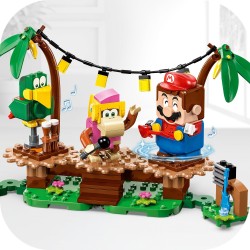 LEGO 71421 Super Mario Set de Expansión  Jaleo en la Jungla con Dixie Kong