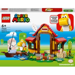 LEGO 71422 Super Mario Set de Expansión Picnic en Casa de Mario con Figura