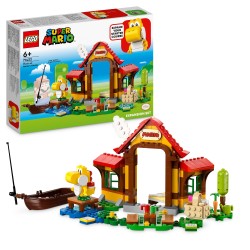 LEGO 71422 Super Mario Uitbreidingsset  Picknick bij Mario's huis Set met Yoshi