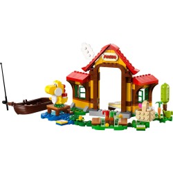 LEGO 71422 Super Mario Uitbreidingsset  Picknick bij Mario's huis Set met Yoshi