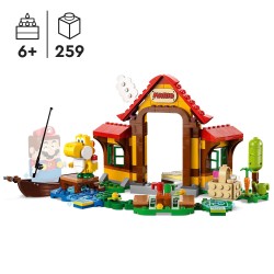 LEGO 71422 Super Mario Set de Expansión Picnic en Casa de Mario con Figura