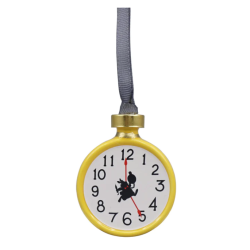 HALF MOON BAY - ALICE IN WONDERLAND - DECORATION - GOLD WATCH