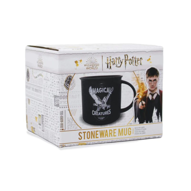 HALF MOON BAY - HARRY POTTER - ENAMEL SHAPED MUG (BOXED) 430ML - MAGICAL HALF MOON BAY - HARRY POTTER - ENAMEL SHAPED MUG (BOXED) 430ML - MAGICAL