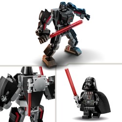 LEGO 75368 Star Wars Meca de Darth Vader, Figura de Acción con Espada Láser