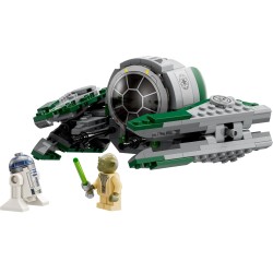 LEGO 75360 Star Wars Caza Estelar Jedi de Yoda de La Guerra de los Clones