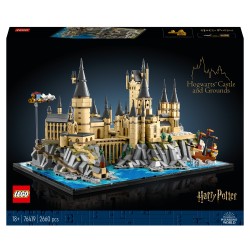 LEGO 76419 Harry Potter Castillo y Terrenos de Hogwarts, Maqueta Adultos