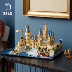 LEGO 76419 Harry Potter Castillo y Terrenos de Hogwarts, Maqueta Adultos