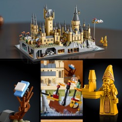 LEGO 76419 Harry Potter Castillo y Terrenos de Hogwarts, Maqueta Adultos